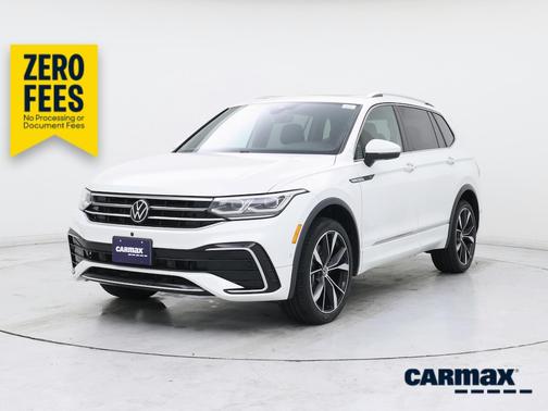 White 2022 Volkswagen Tiguan SEL R-Line