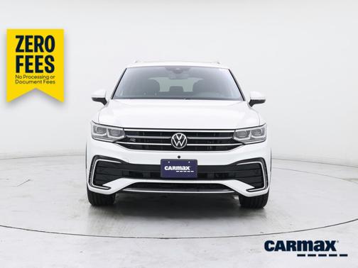White 2022 Volkswagen Tiguan SEL R-Line
