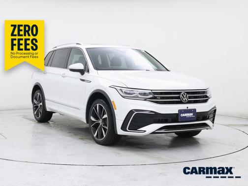 White 2022 Volkswagen Tiguan SEL R-Line