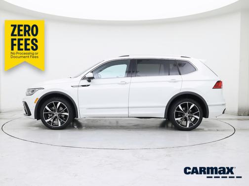 White 2022 Volkswagen Tiguan SEL R-Line