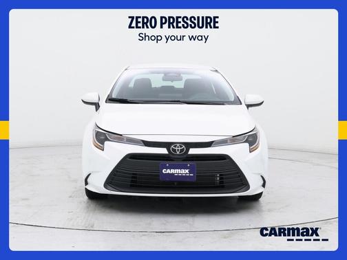 White 2025 Toyota Corolla LE