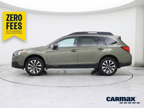Green 2017 Subaru Outback 2.5I Limited