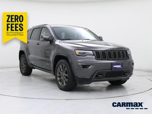 Gray 2016 Jeep Grand Cherokee 75TH Anniversary Edition