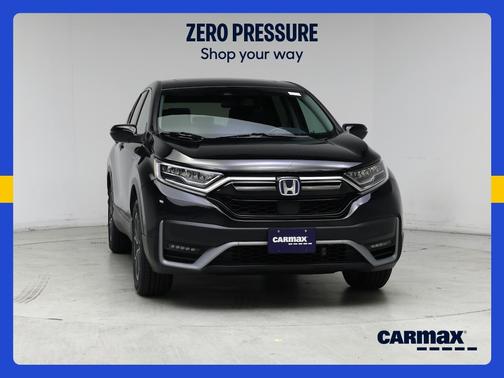 Black 2021 Honda CR-V Hybrid EX-L