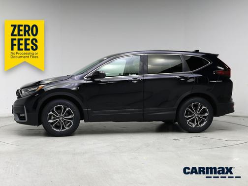 Black 2021 Honda CR-V Hybrid EX-L
