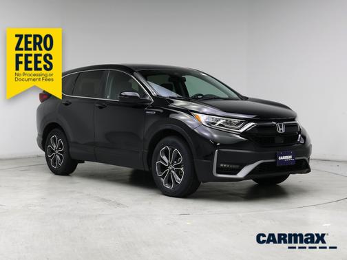 Black 2021 Honda CR-V Hybrid EX-L