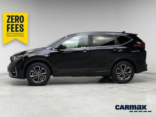 Black 2021 Honda CR-V Hybrid EX-L