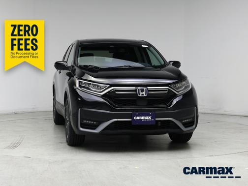 Black 2021 Honda CR-V Hybrid EX-L