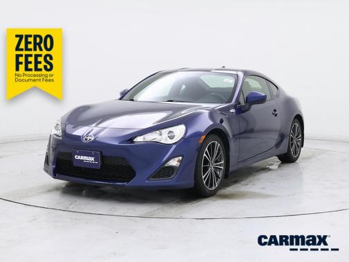 Blue 2015 Scion FR-S