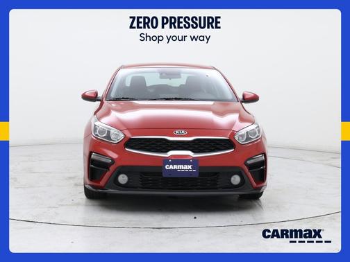 Red 2020 Kia Forte LXS