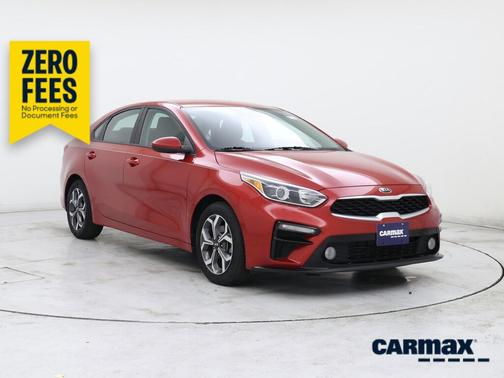 Red 2020 Kia Forte LXS