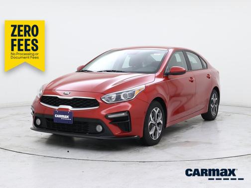 Red 2020 Kia Forte LXS