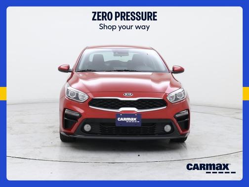 Red 2020 Kia Forte LXS