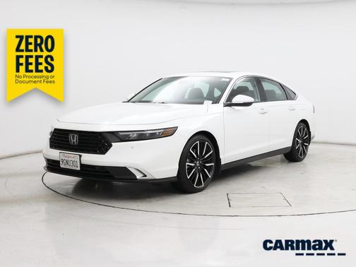 White 2023 Honda Accord Hybrid Touring