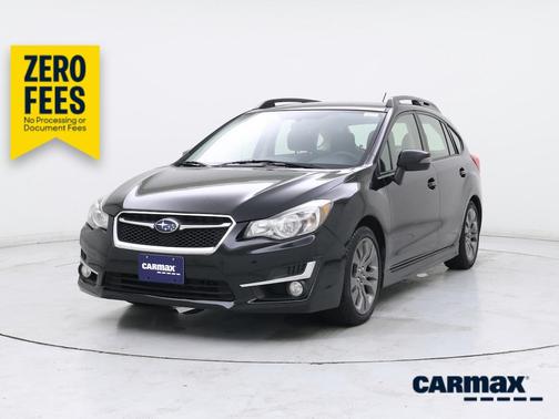 Black 2015 Subaru Impreza 2.0I Sport Premium