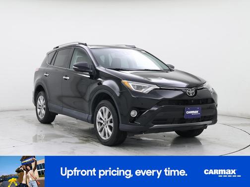 Black 2018 Toyota RAV4 Limited