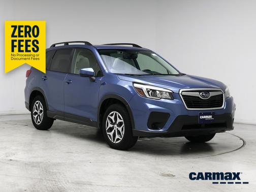 Blue 2020 Subaru Forester Premium