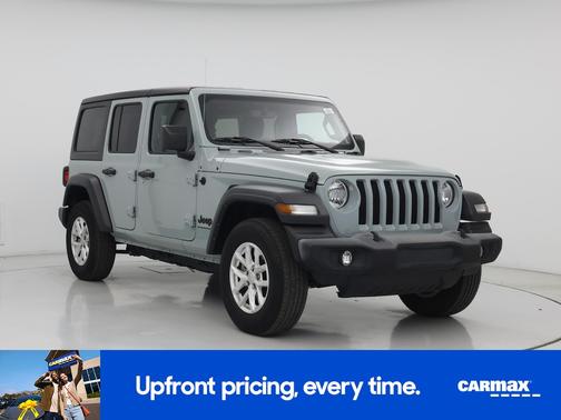 Gray 2023 Jeep Wrangler Unlimited Sport S