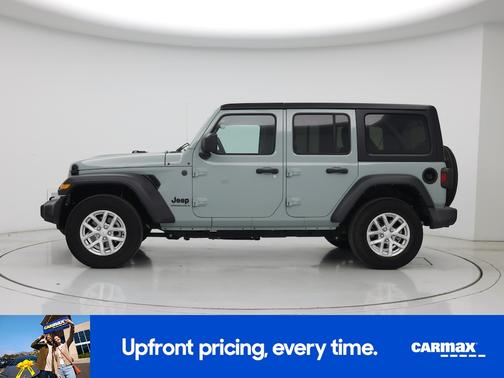 Gray 2023 Jeep Wrangler Unlimited Sport S