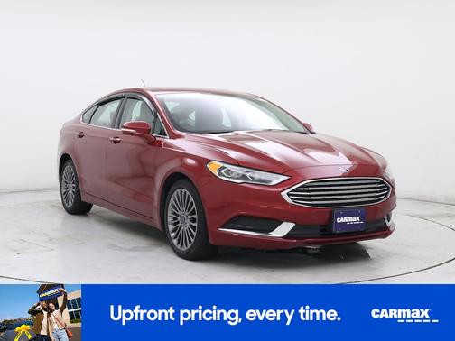 Burgundy 2018 Ford Fusion SE