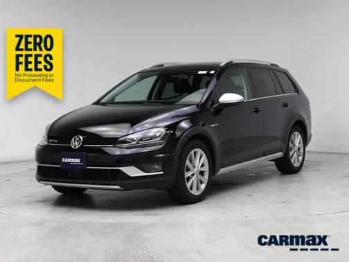 Black 2017 Volkswagen Golf Alltrack SE