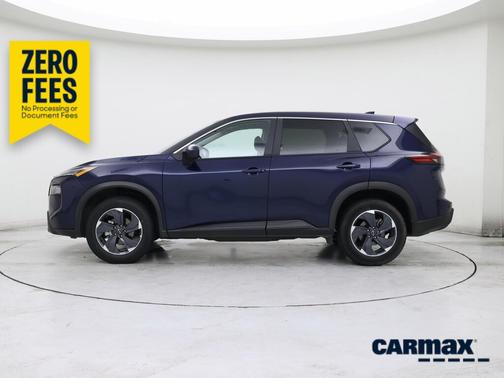 Blue 2025 Nissan Rogue SV