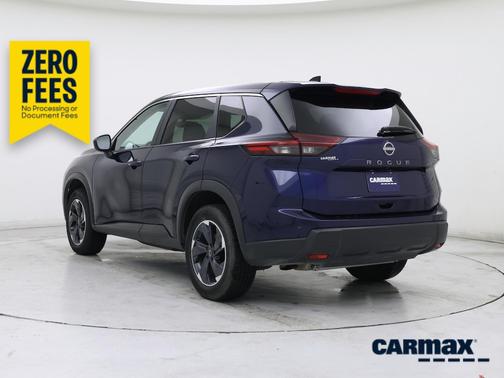 Blue 2025 Nissan Rogue SV