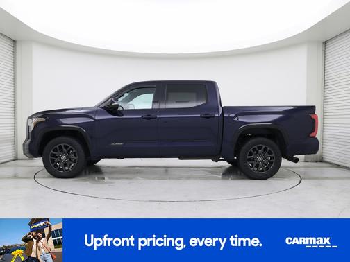 Blue 2023 Toyota Tundra Platinum
