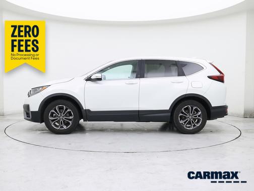 White 2020 Honda CR-V EX