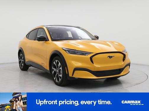 Yellow 2023 Ford Mustang Mach-E Premium