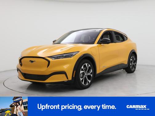 Yellow 2023 Ford Mustang Mach-E Premium