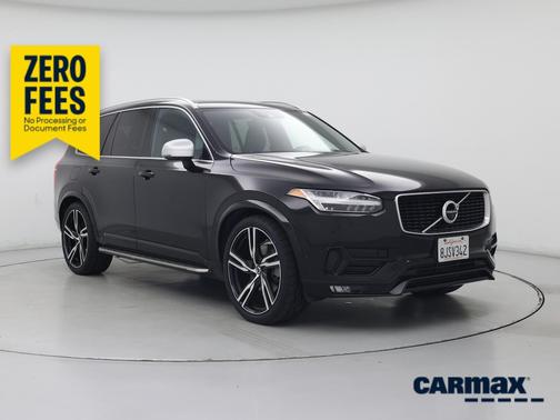 Black 2019 Volvo XC90 T6 R-Design
