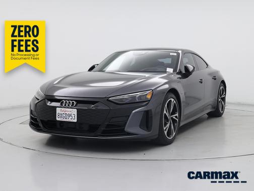 Gray 2022 Audi e-tron GT Prestige