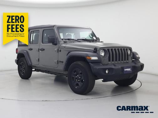 Gray 2023 Jeep Wrangler Unlimited Sport