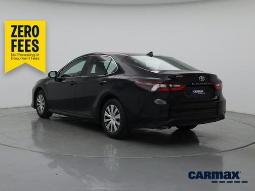Black 2021 Toyota Camry Hybrid LE