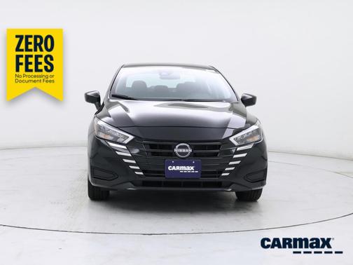 Black 2025 Nissan Versa SV