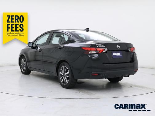 Black 2025 Nissan Versa SV