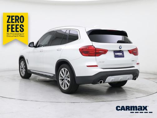 White 2019 BMW X3 XDrive30i