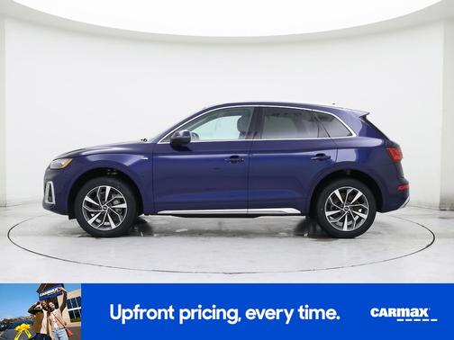 Blue 2022 Audi Q5 S-Line Premium