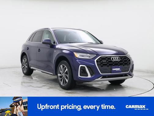 Blue 2022 Audi Q5 S-Line Premium