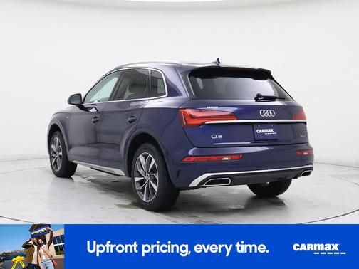 Blue 2022 Audi Q5 S-Line Premium