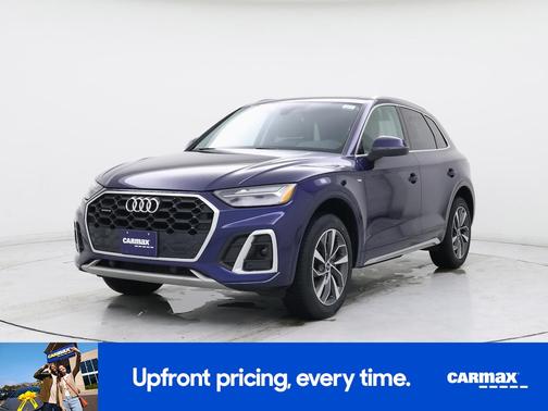 Blue 2022 Audi Q5 S-Line Premium