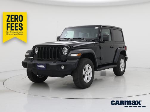 Black 2022 Jeep Wrangler Sport