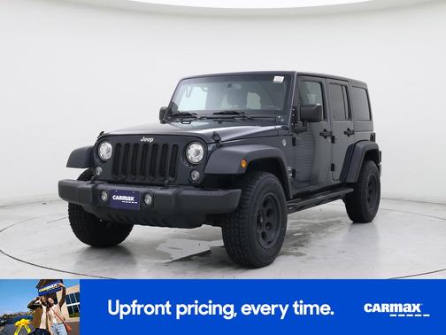Blue 2017 Jeep Wrangler Unlimited Sport