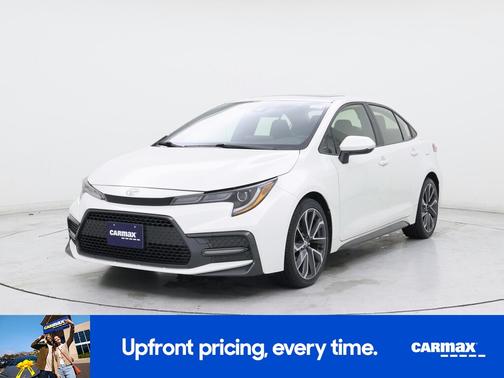 White 2021 Toyota Corolla SE