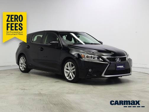 Black 2015 Lexus CT 200h