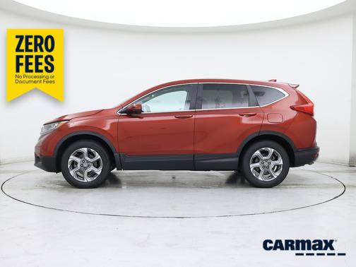 Red 2017 Honda CR-V EX-L