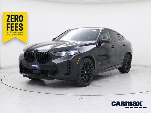 Black 2024 BMW X6 xDrive40i
