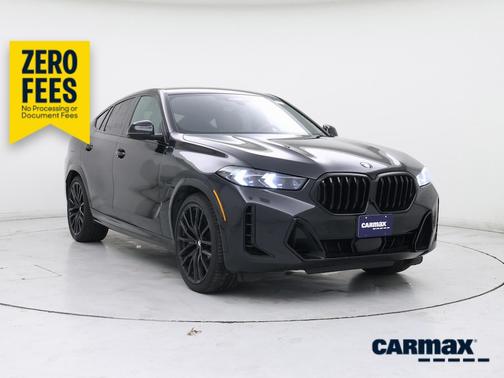Black 2024 BMW X6 xDrive40i