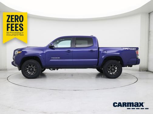 Blue 2022 Toyota Tacoma TRD Sport
